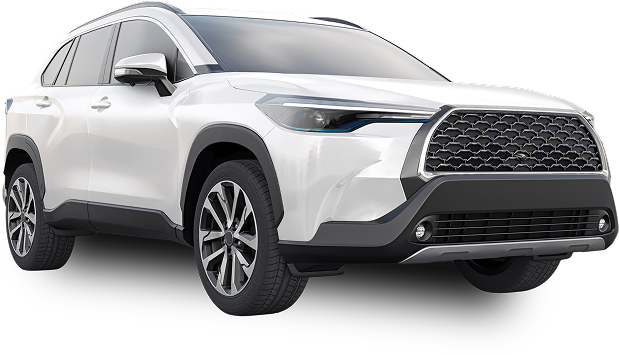 compact white suv with hybrid engine fourwheel drive city suburban areas white isolated background 3d illustrationcrop 1